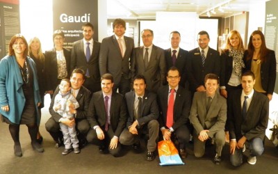 El delegat del Govern a la UE rep la JCI Catalunya
