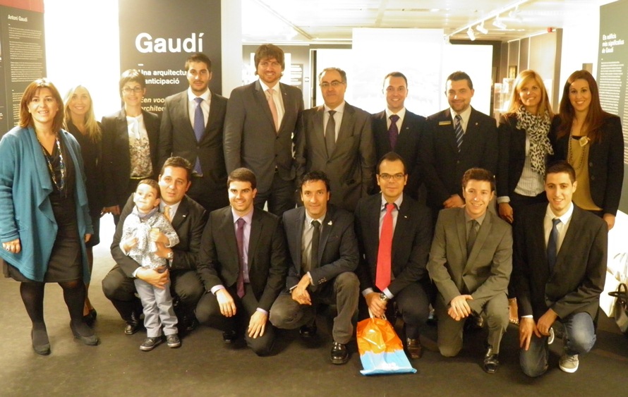 El delegat del Govern a la UE rep la JCI Catalunya