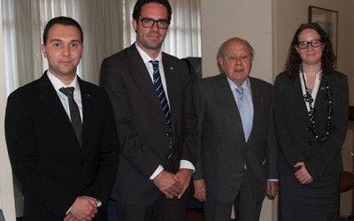 Jordi Pujol i Soley rep a la JCI Catalunya
