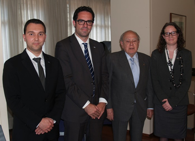Jordi Pujol i Soley rep a la JCI Catalunya