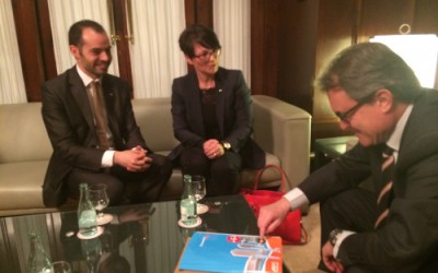 VP Internacional de JCI de visita oficial a Catalunya