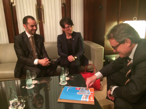 VP Internacional de JCI de visita oficial a Catalunya