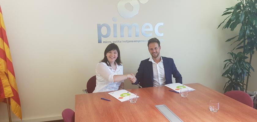 Aliança entre PIMEC Joves i la Jove Cambra Internacional de Catalunya